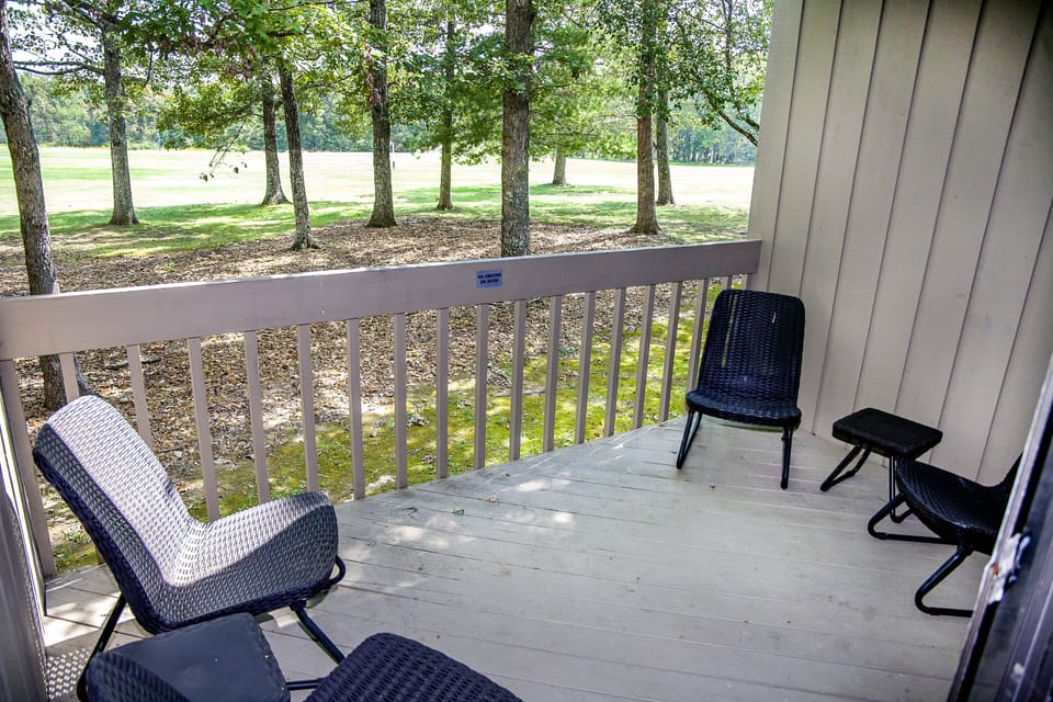 Back Deck overlooking Druid Hills Driving Range
