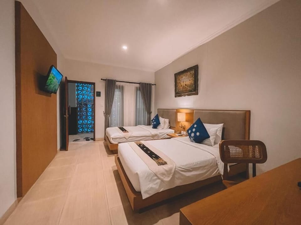 Superior Twin Room, 2 Twin Beds | Soundproofing, free WiFi, bed sheets