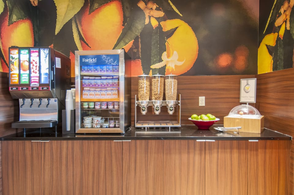 Free daily on-the-go breakfast
