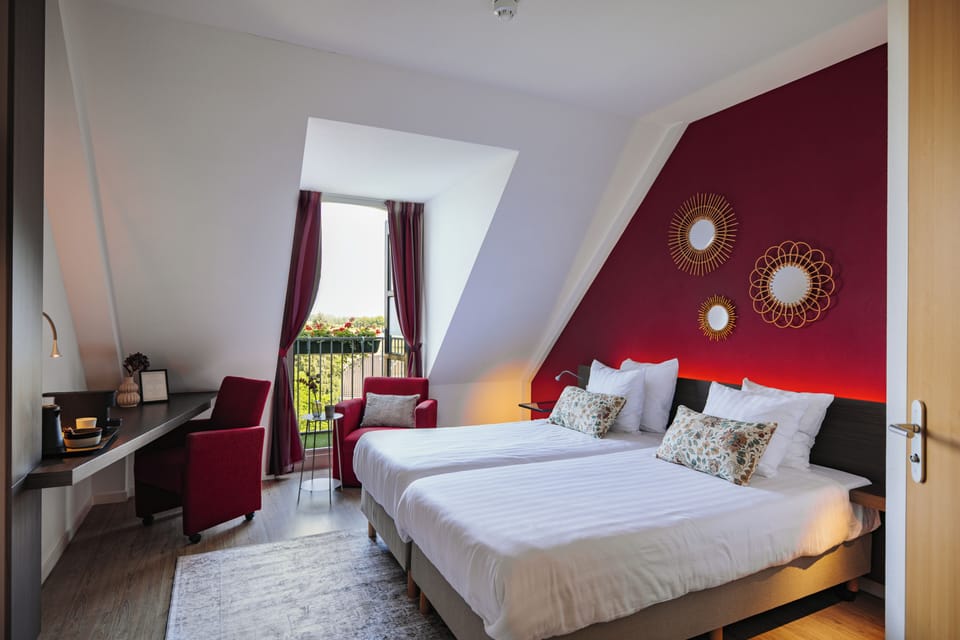 Standard Double Room, Garden View | Blackout drapes, soundproofing, cribs (surcharge), WiFi (free)