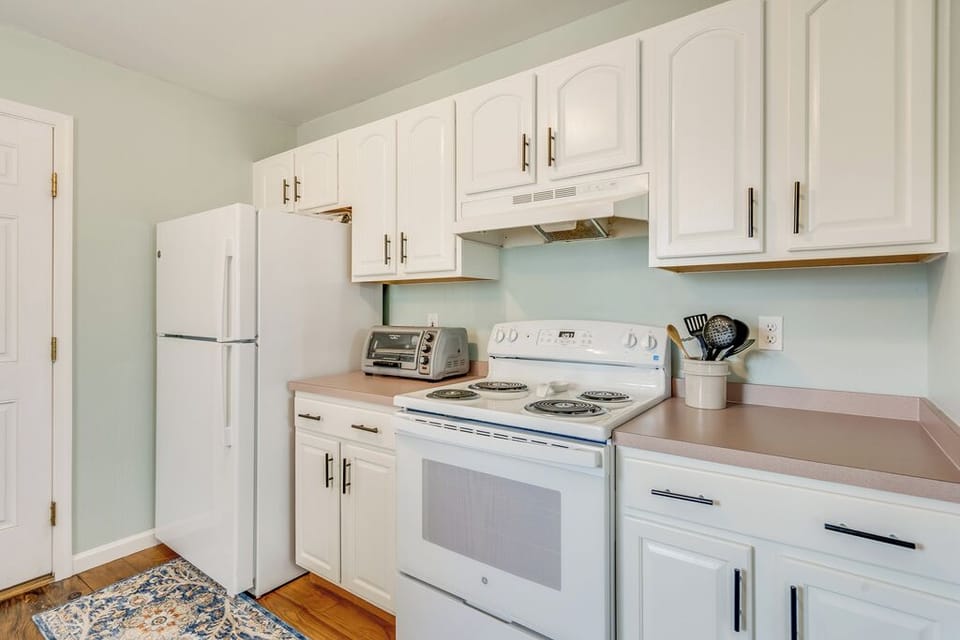 Very well-stocked with all you need to prepare meals for your group.