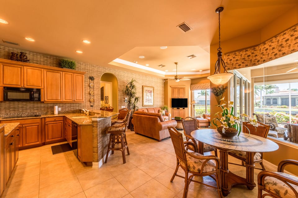 Open floor plan