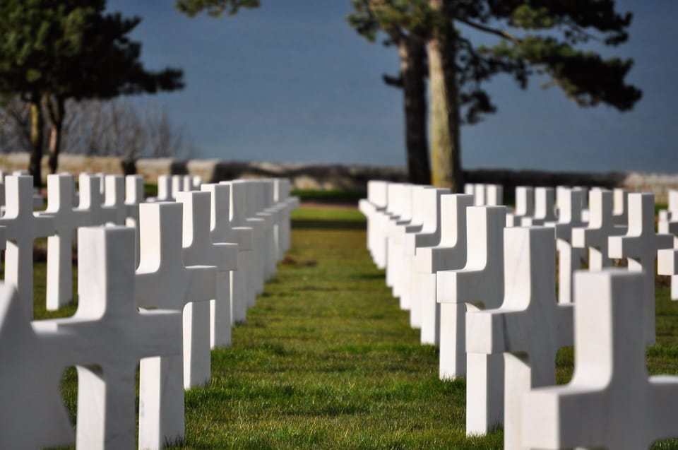 Beautiful American cemetery 