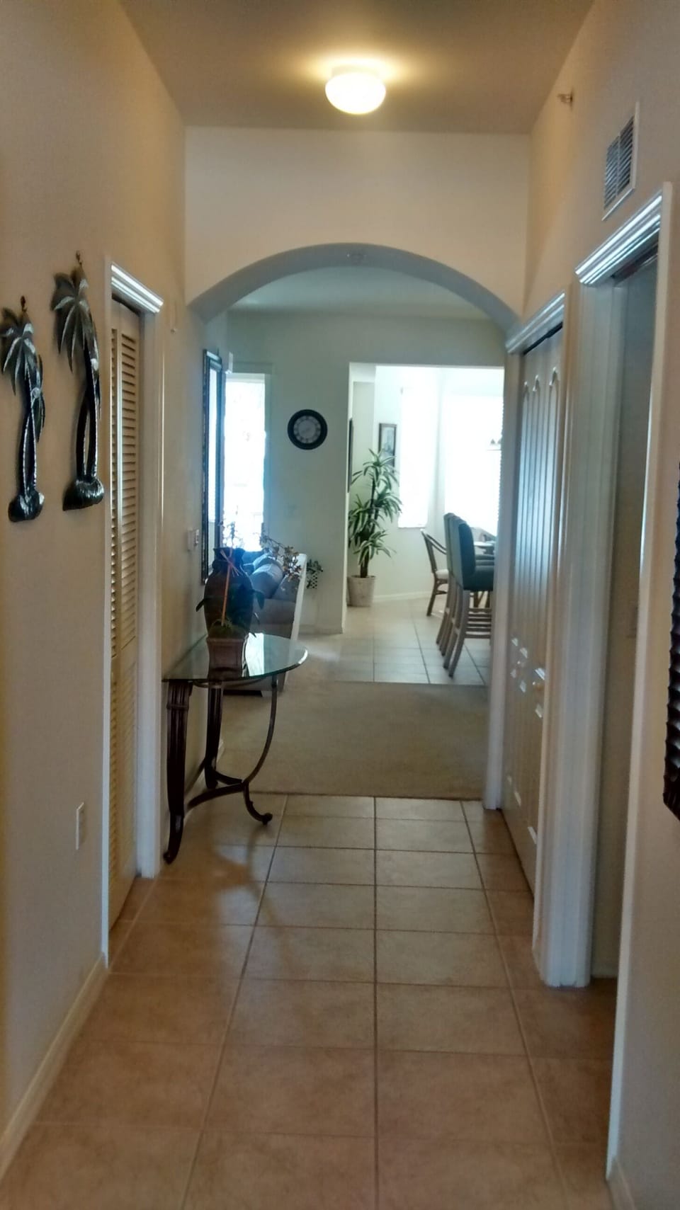 hallway from front door