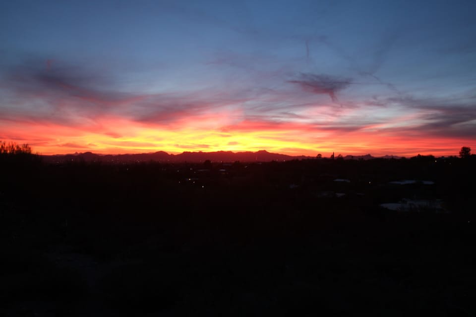 View From Sunrise & Craycroft 