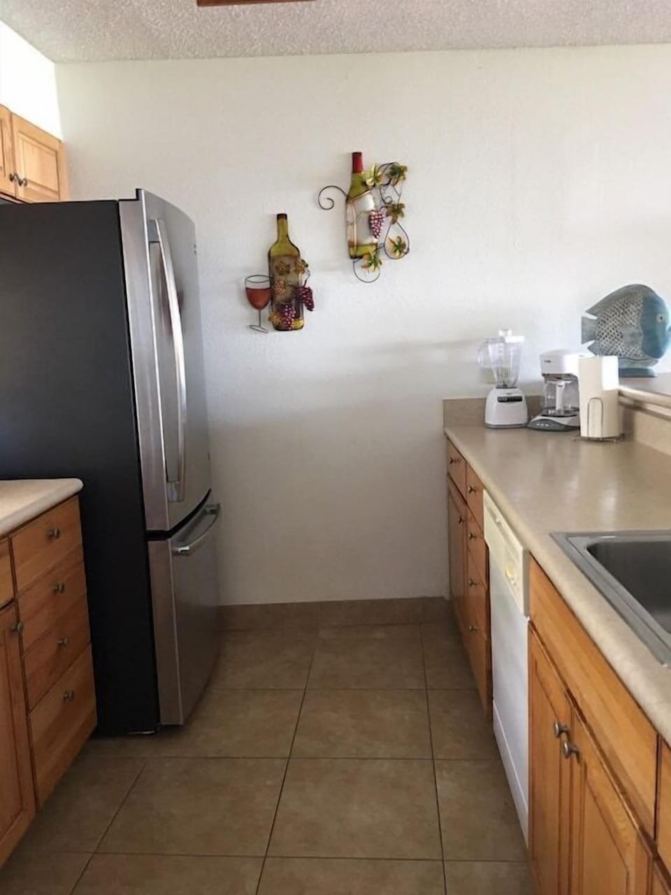 Fridge for your cold beverages...oh, and food.