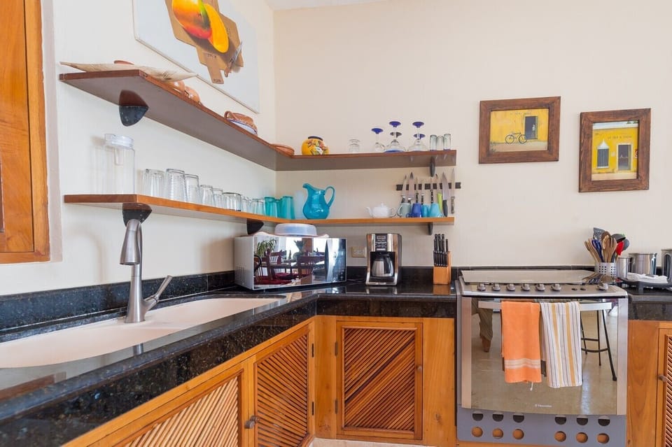 Kitchen - Villa Mariposa Tankah Tulum vacation rental