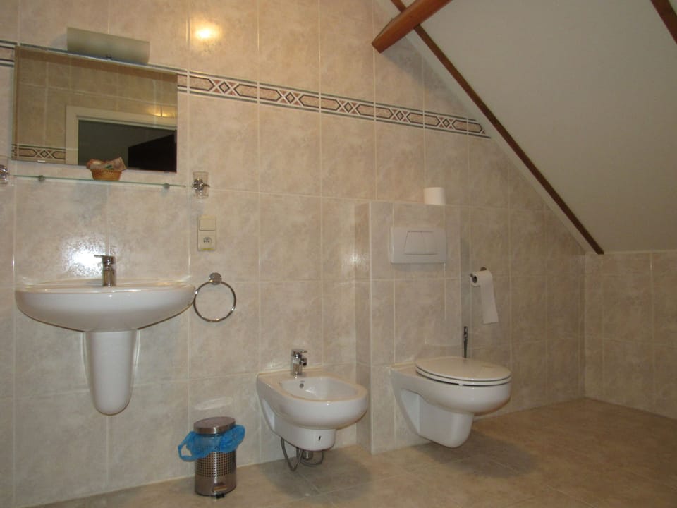 Triple Room | Bathroom | Combined shower/tub, free toiletries, hair dryer, bidet