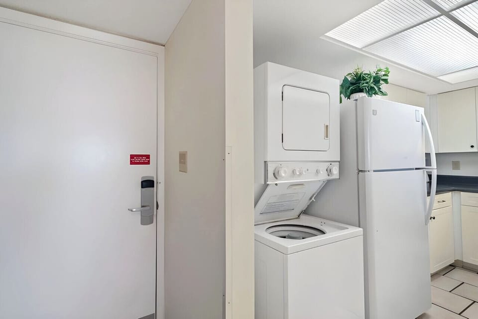 Washer and dryer in your unit