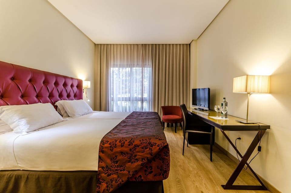 Double Room | Down comforters, Select Comfort beds, minibar, in-room safe