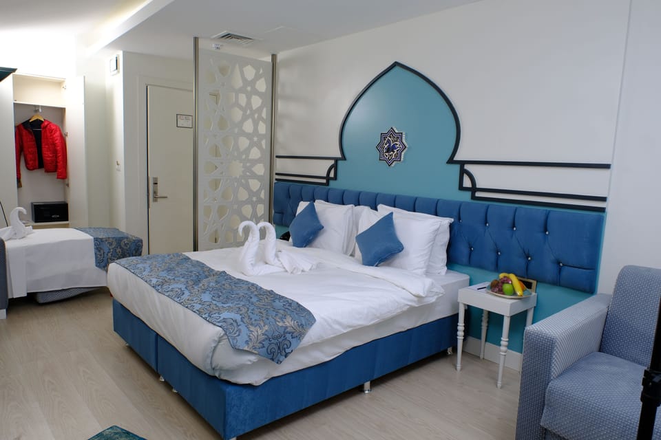 Free minibar items, in-room safe, soundproofing, free WiFi