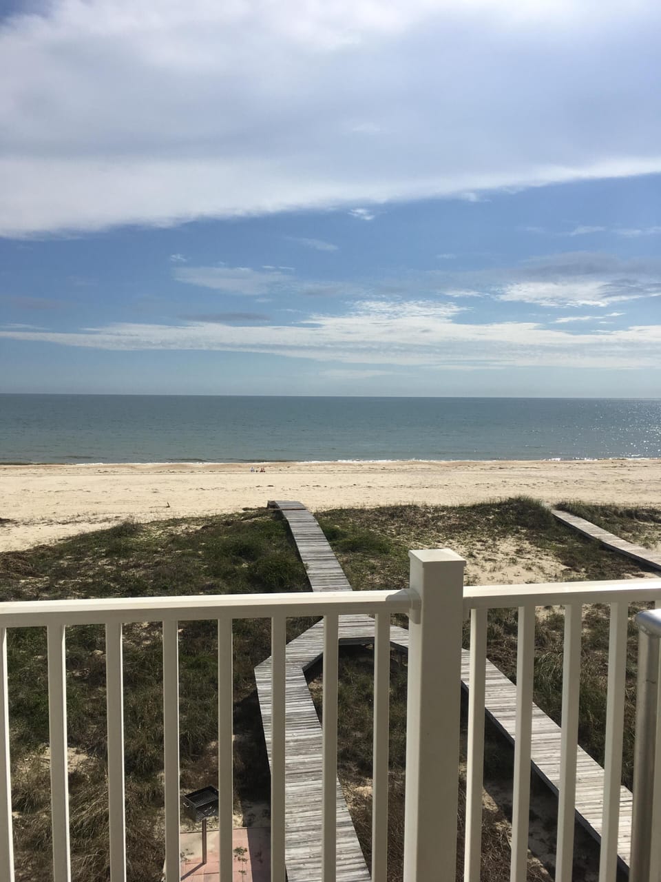 View from living room deck