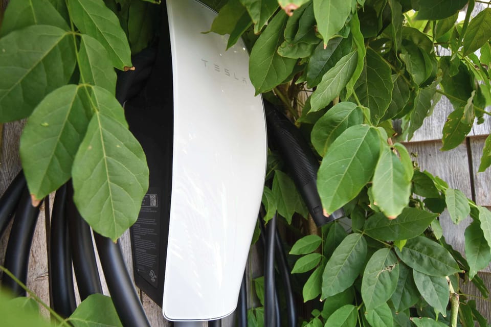 Tesla Gen 3 Wall Connector for Charging electric vehicles.