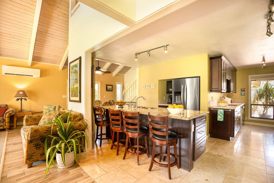 living and kitchen