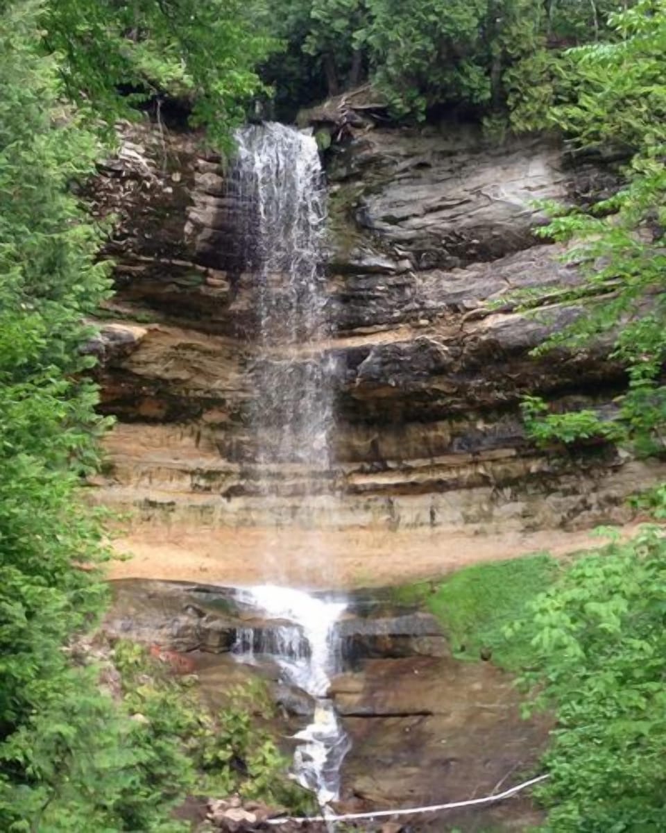 Munising Falls nearby. Along with 12 other waterfalls within 30 minutes of home.