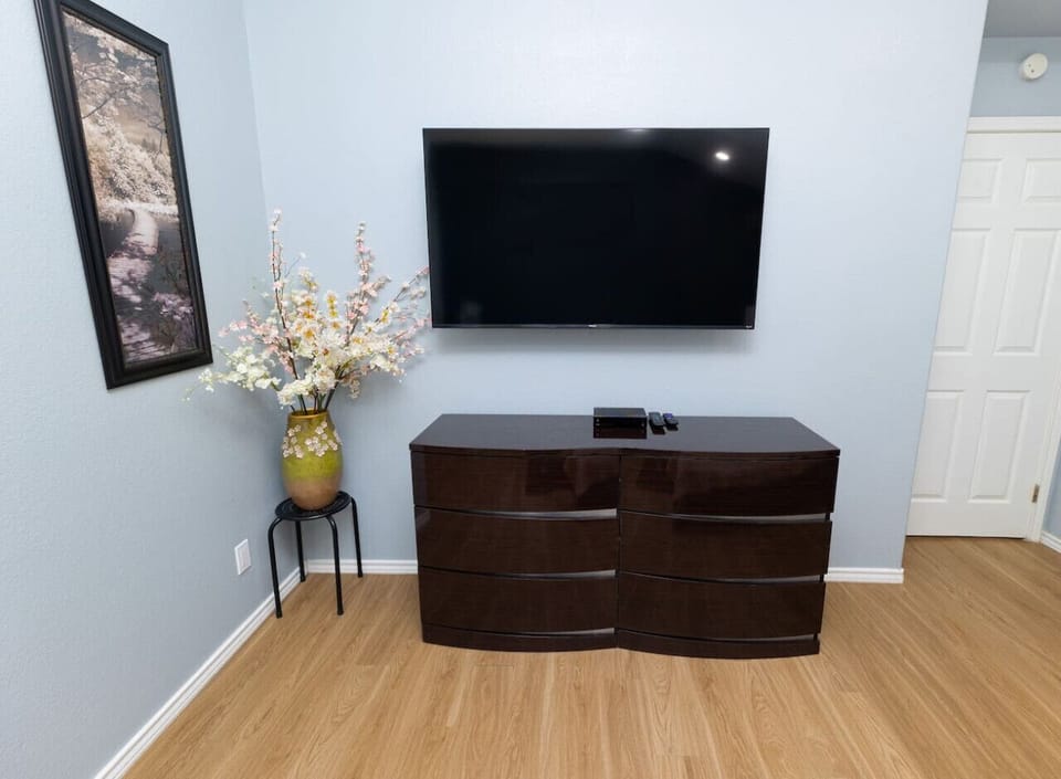 TV in Master Bedroom