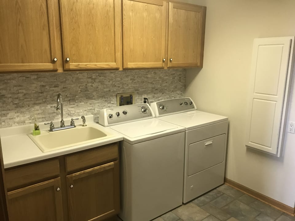 new washer and dryer