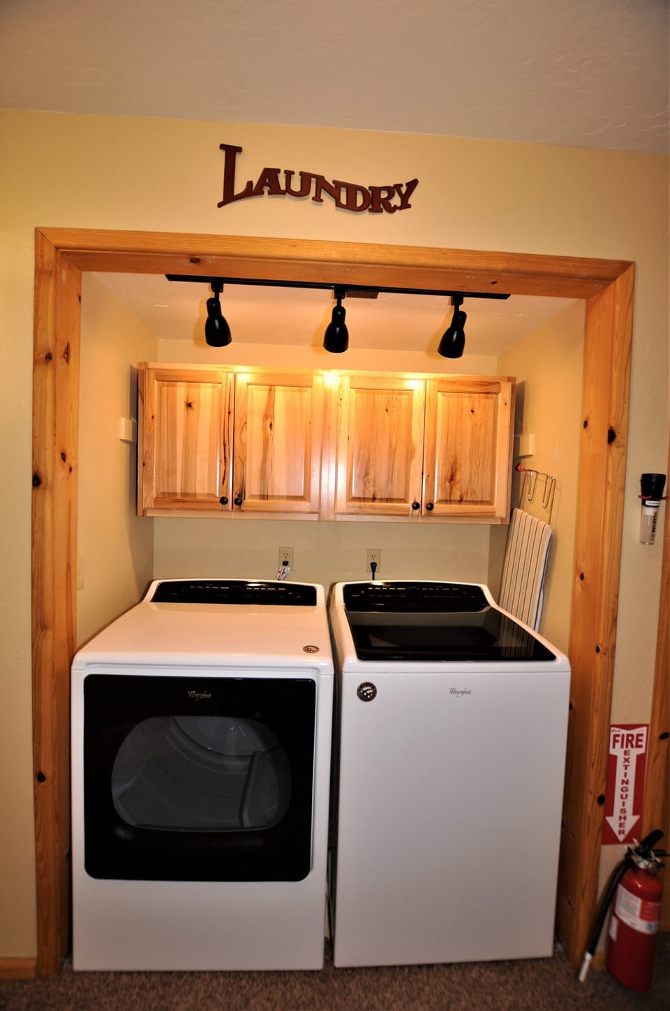 New extra capacity washer and dryer 