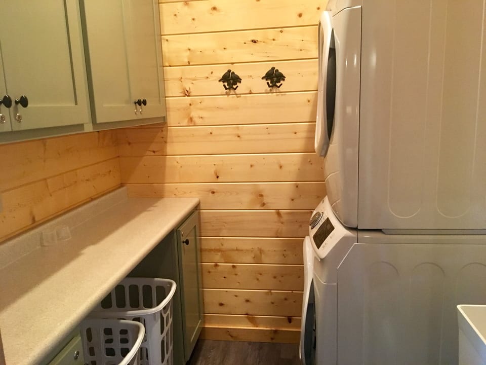 Laundry Room on Upper Level.  Both levels have washer and dryer set.