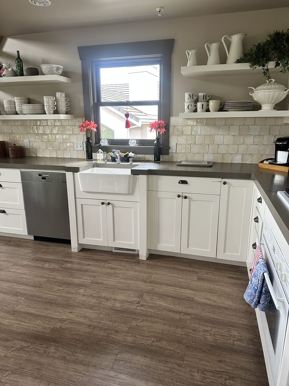 Top end appliances Miele dishwasher, Thermador stove