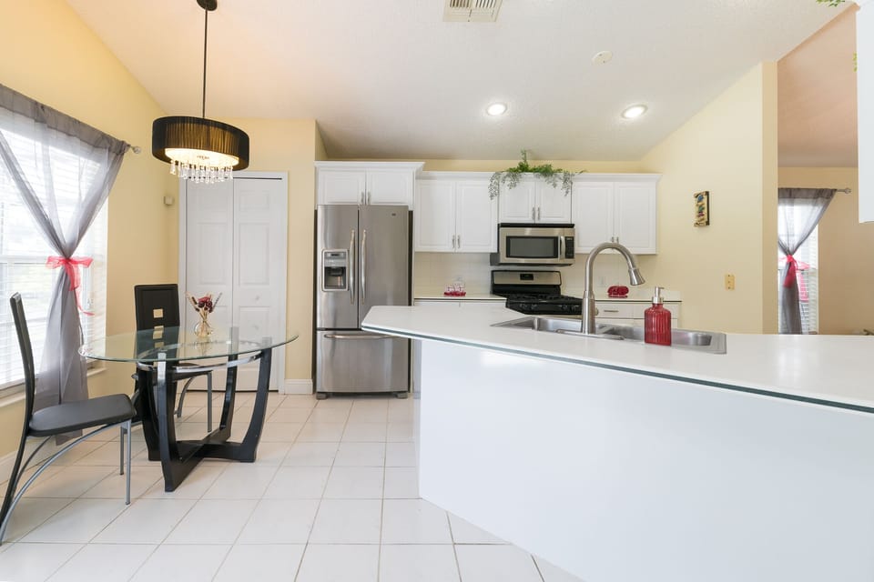 Kitchen and nook