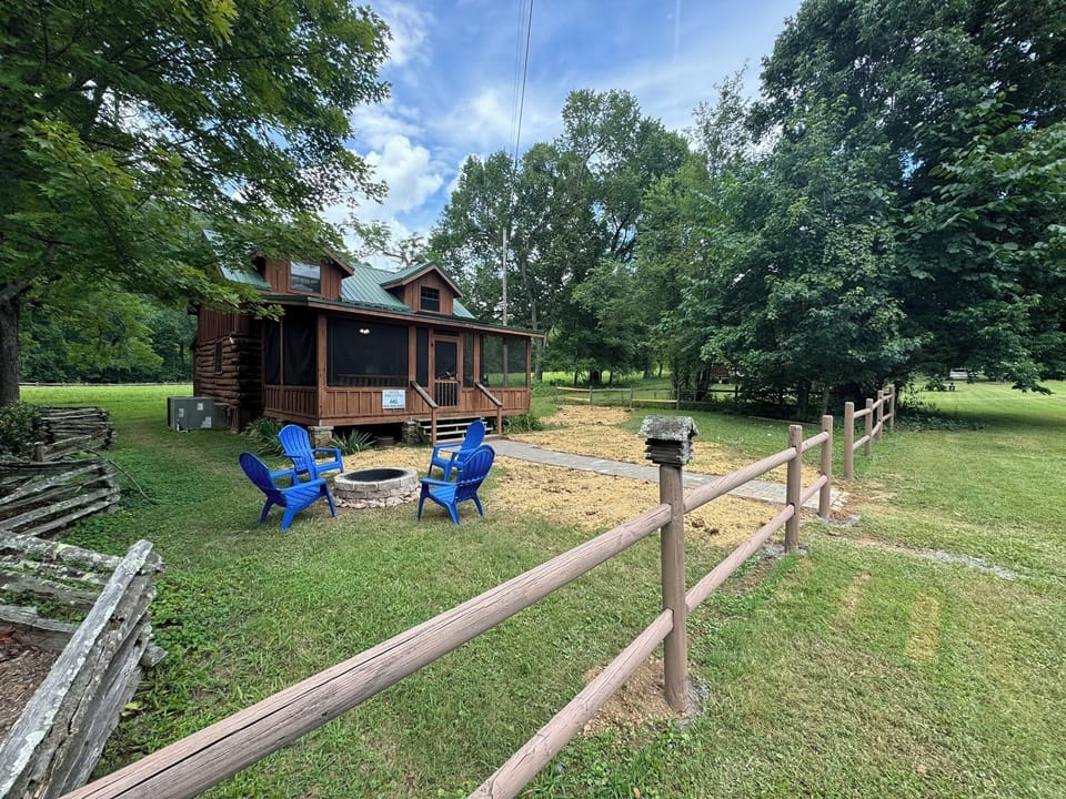 Bonfire pit for guests to use year round!