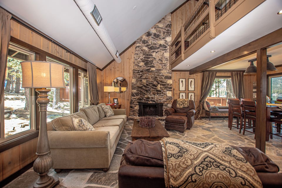 McKinney Cove - Living Area Fireplace