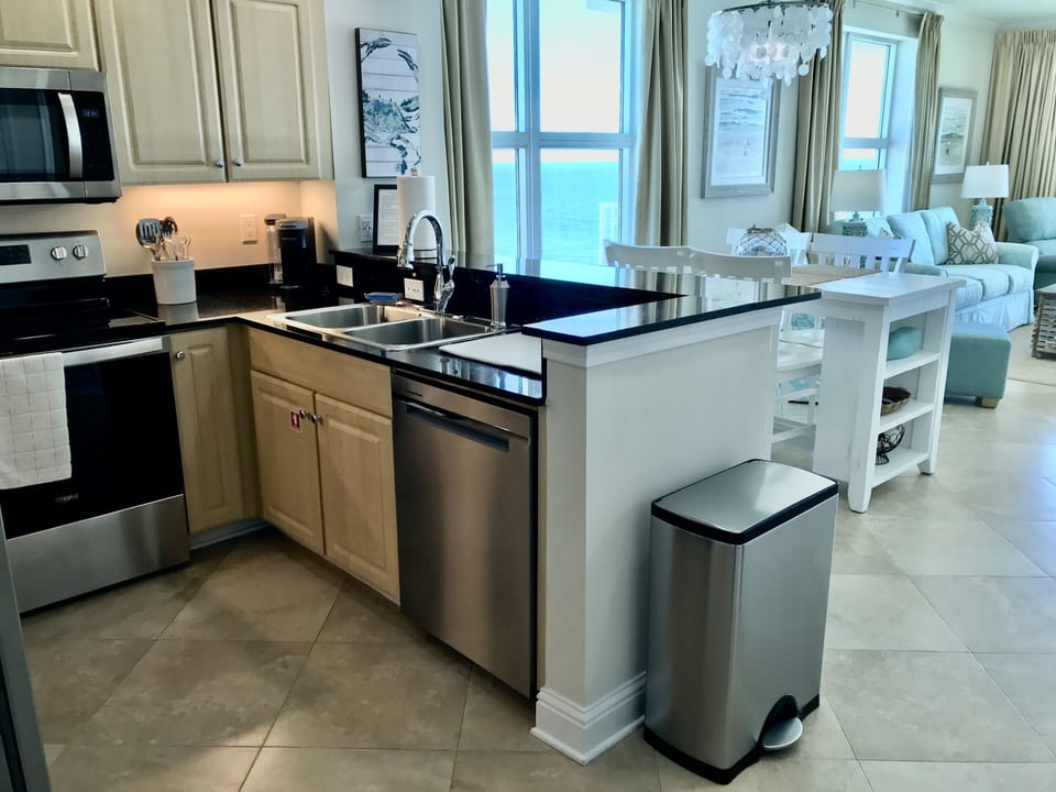 Kitchen and Living Area