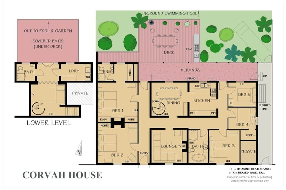 Corvah Floor Plan