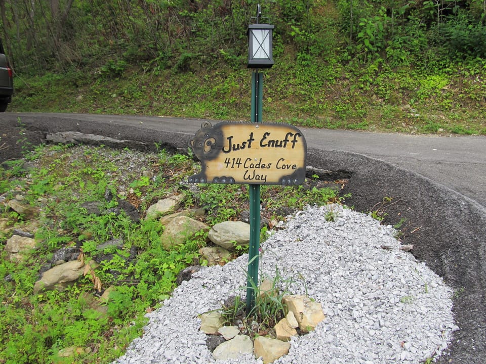 Sign by road