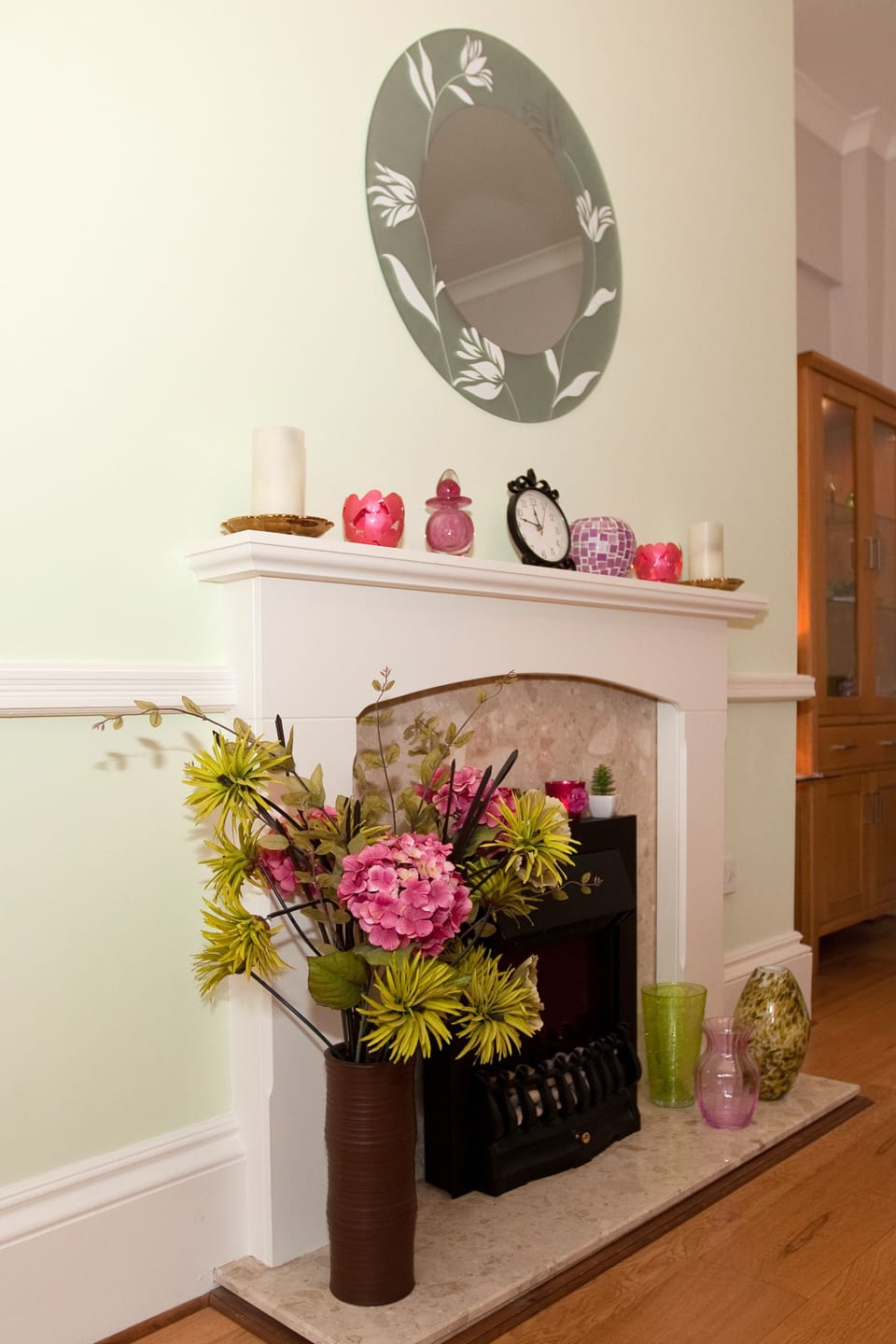 Fireplace in Lounge