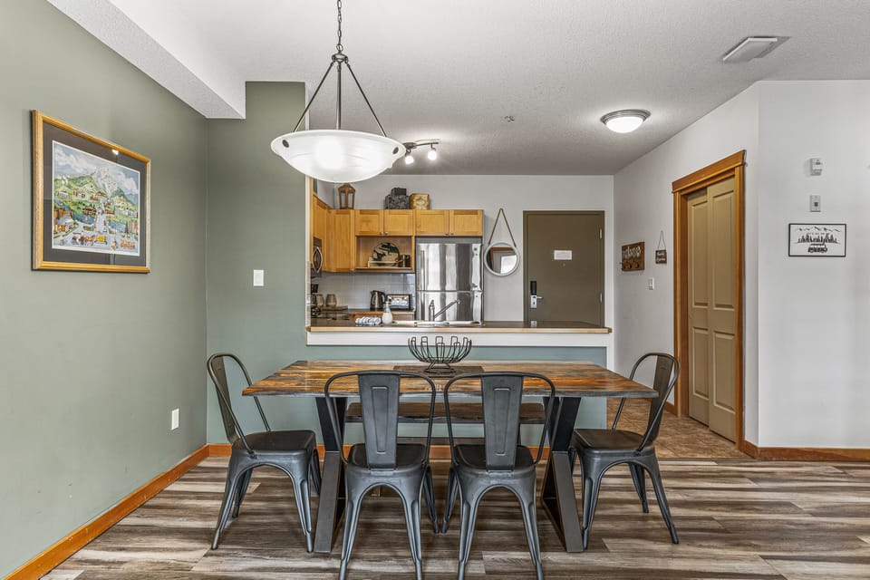 Dining Area open to Kitchen—perfect to enjoy your own gourmet meal! 