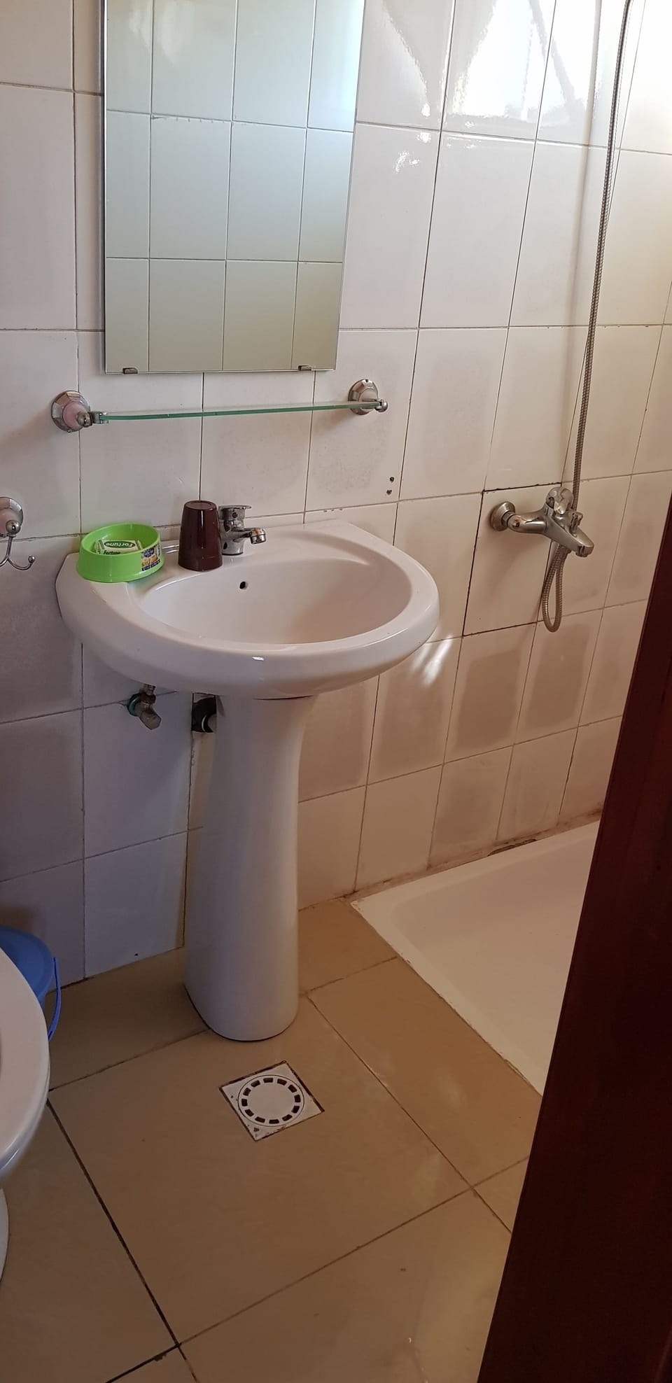 Free toiletries, hair dryer, slippers, towels