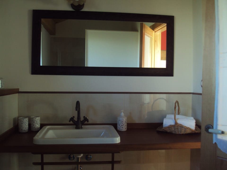 Double or Twin Room | Bathroom | Shower, rainfall showerhead, hair dryer, towels