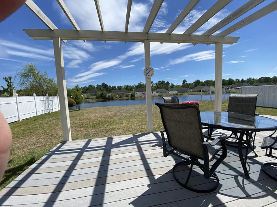 Back Porch to Yard