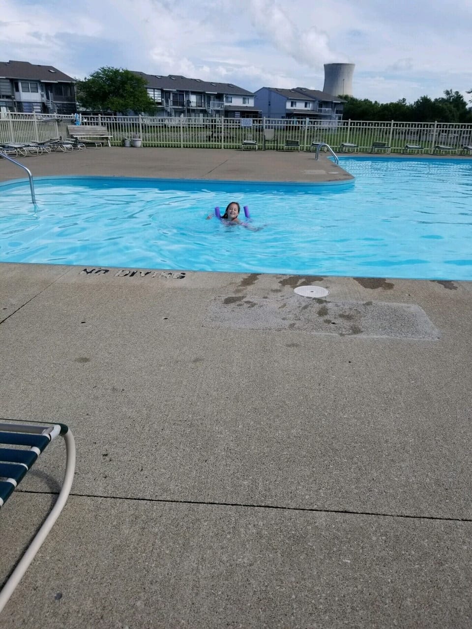 community pool  across  from condo 