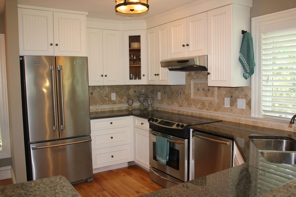 Plenty of Cupboard and Counter Space. 