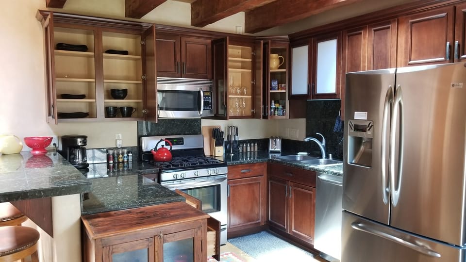 Fully equipped kitchen