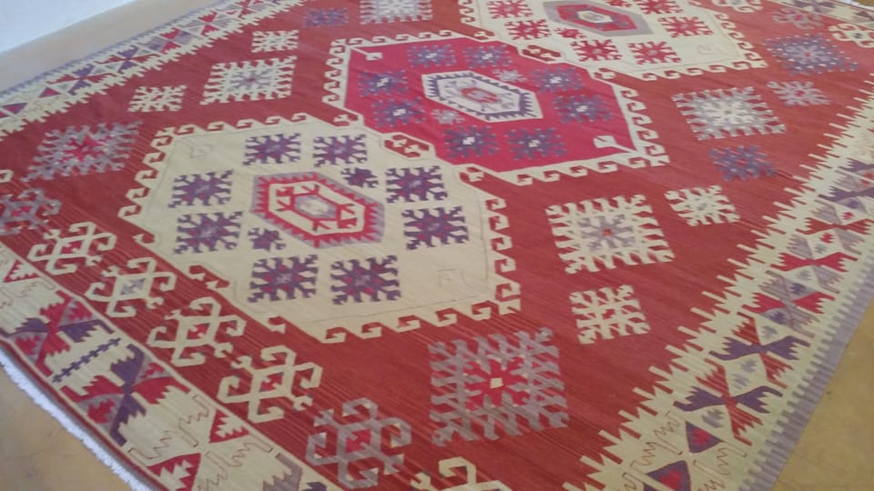 My favorite rugs are in Casita Ristra!