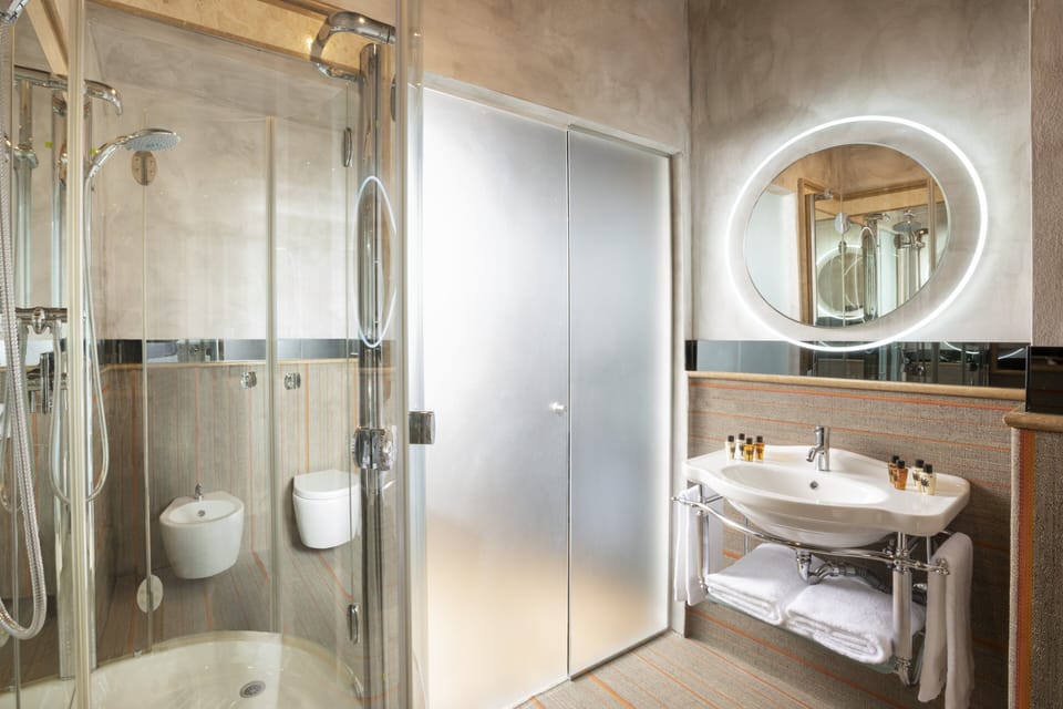 Free minibar items, in-room safe, individually decorated