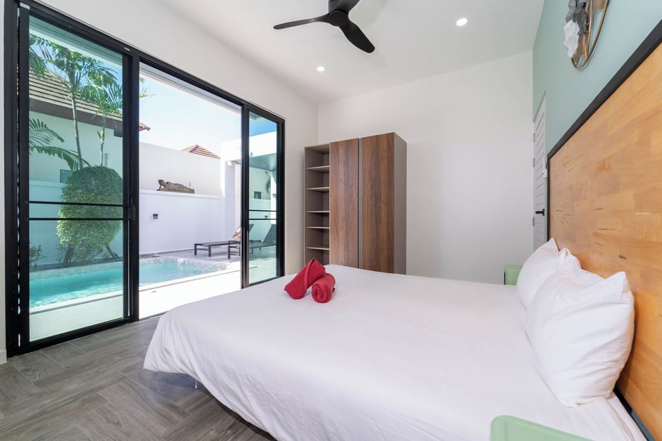 2-Bedroom Pool Villa | 2 bedrooms, in-room safe, blackout drapes, soundproofing