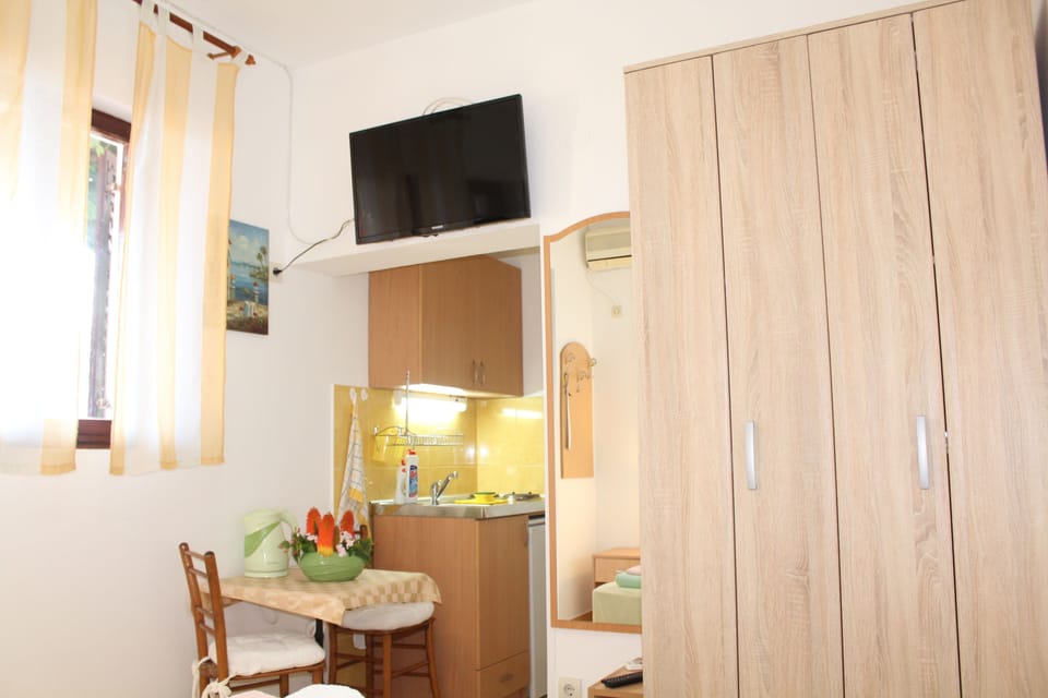 Basic Studio, 1 Double Bed, Sea View | View from room