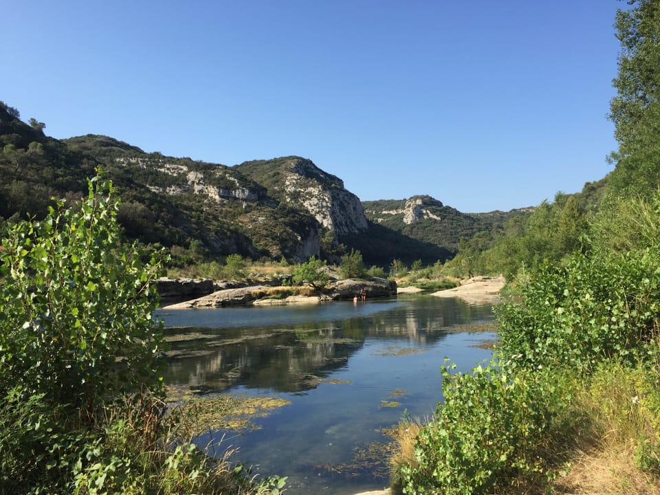 Gardon canyon near Collias, 10mn drive