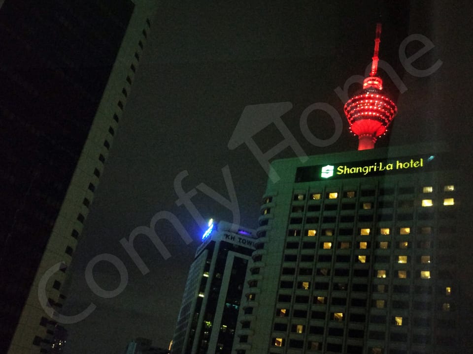Shangri-la hotel is just opposite my place (Within 2mins walking distance)