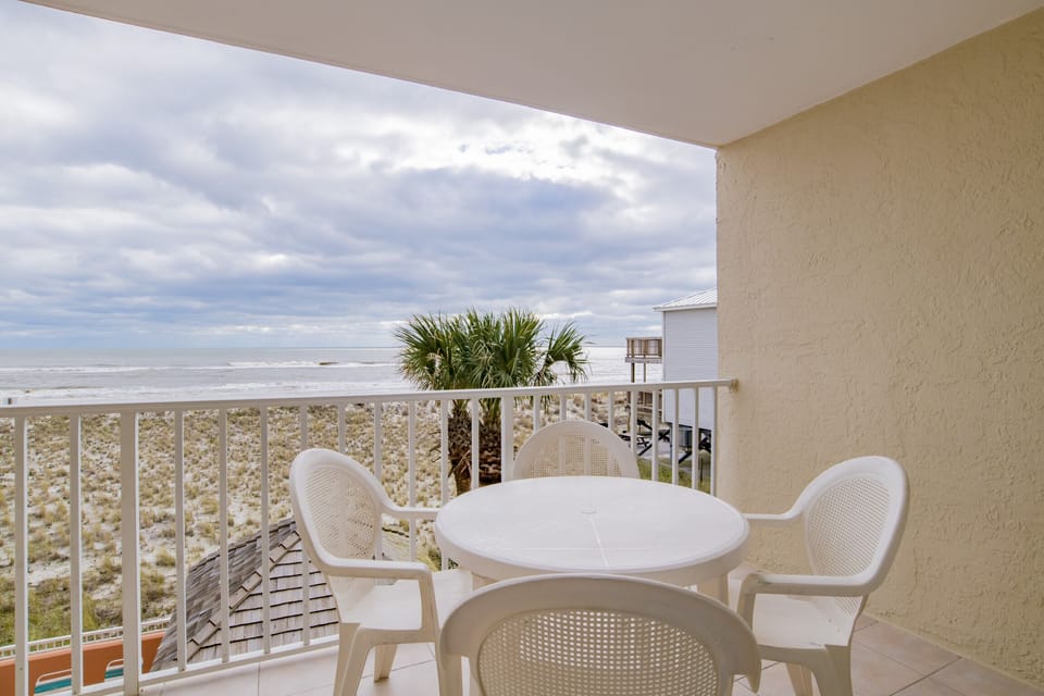 Gulf Front Balcony
