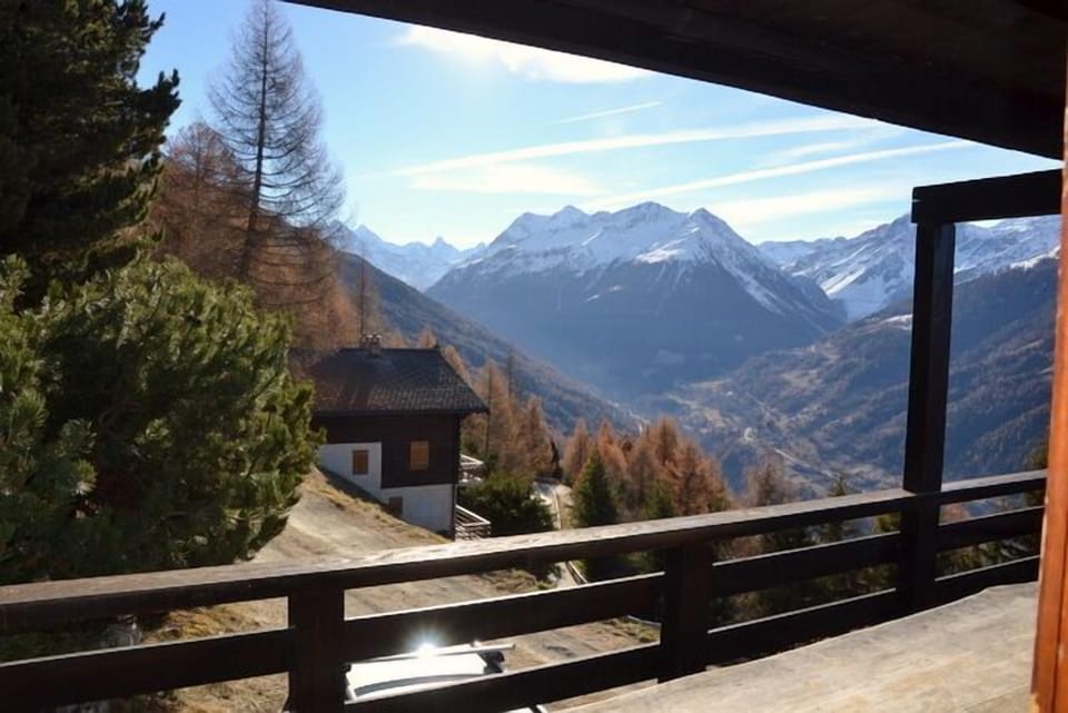 view from the balcony