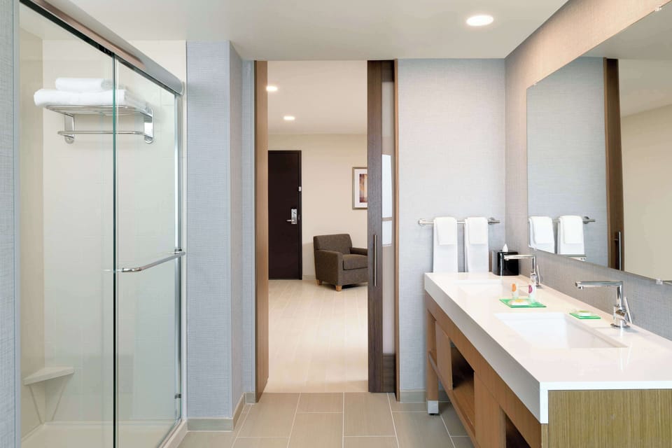 Suite, 1 King Bed with Sofa bed | In-room safe, desk, blackout drapes, iron/ironing board