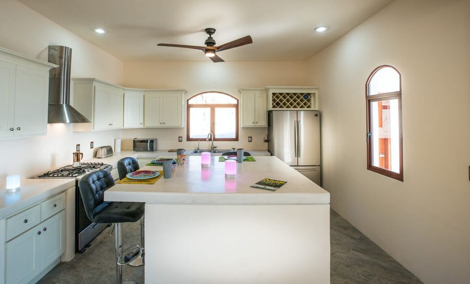The Kitchen is modern and well appointed with brand new appl