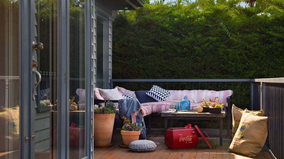 Comfy Outdoor Lounging