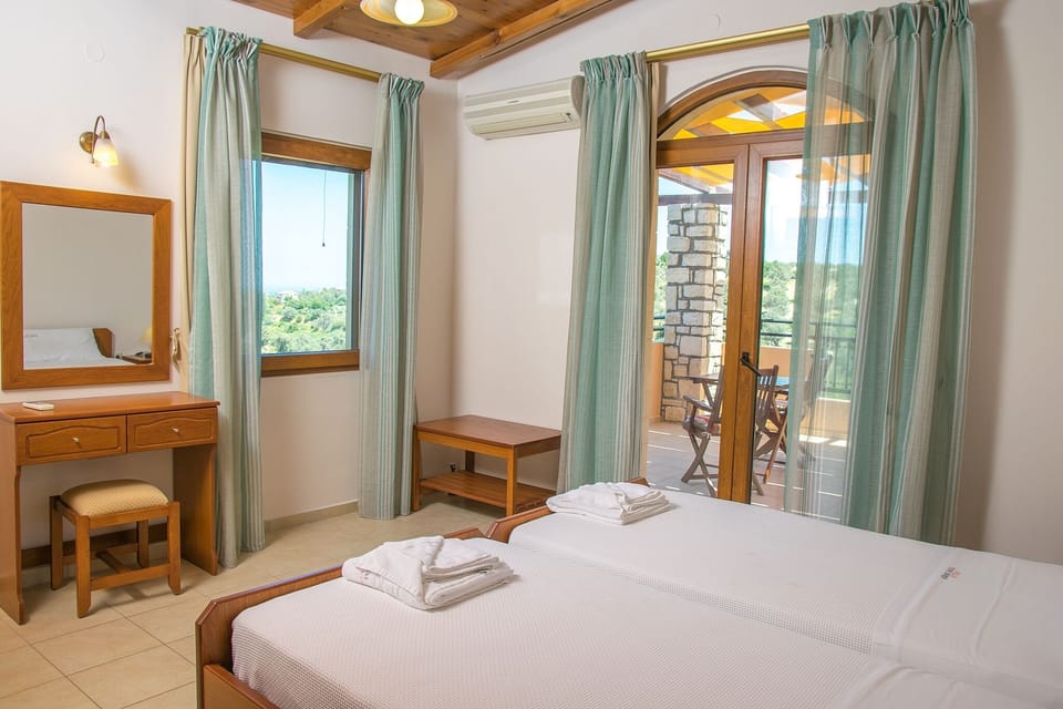 Villa Tinadora bedroom #4 (2nd floor, attached full bath with stand up shower)